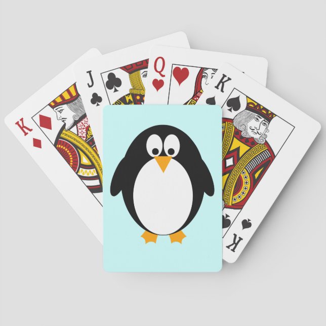 Jeu De Cartes Pingouin mignon (dos)