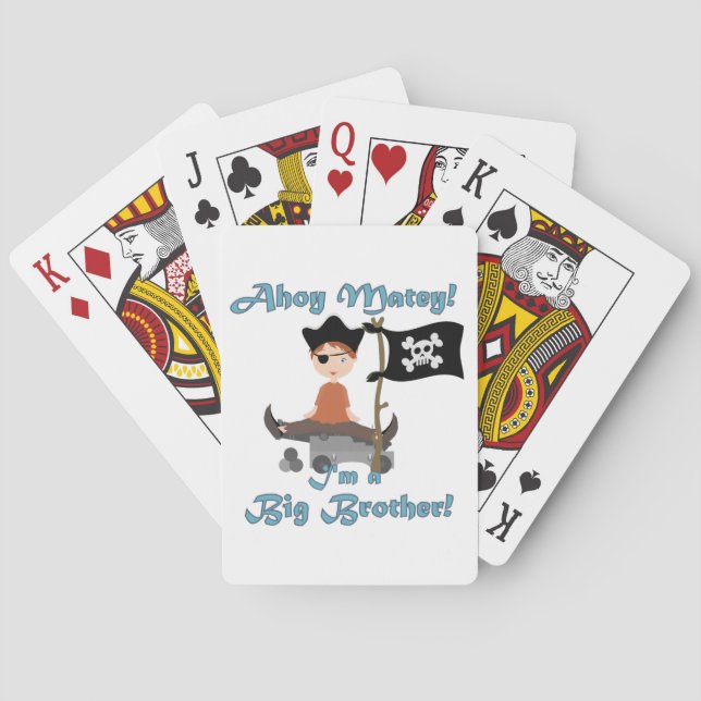 Jeu De Cartes Pirate Big Brother (dos)