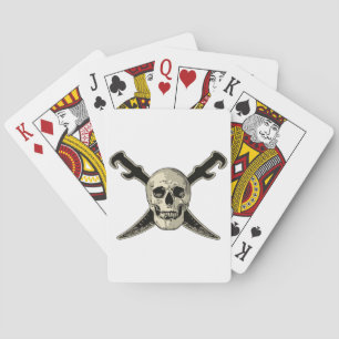Jeu De Cartes Pirate (Crâne) - Cartes de lecture, Index standard