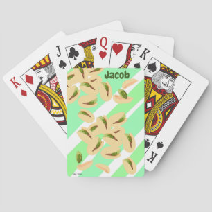 Jeu De Cartes Pistaches personnalisées