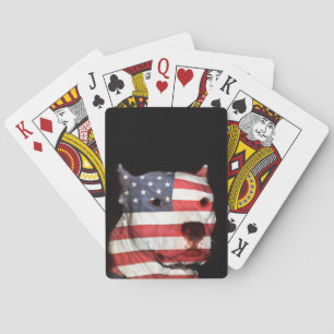 Jeu De Cartes Pitbull patriotique