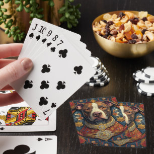 Jeu De Cartes Pitbull " Pittie " Classic Playing Cards