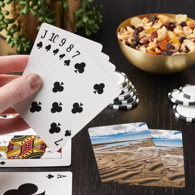 Jeu De Cartes Plage de Budir, Islande (In Situ)
