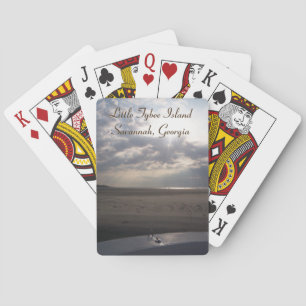 Jeu De Cartes Plage de Little Tybee Island à Sunrise   Savannah