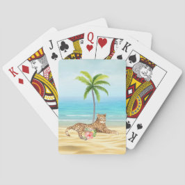 Jeu De Cartes Plage tropicale cartes de jeu