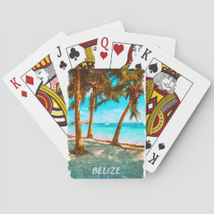 Jeu De Cartes Plage tropicale du Belize