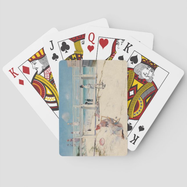 Jeu De Cartes Plage (Vacances à Mentone) (Art australien) (dos)