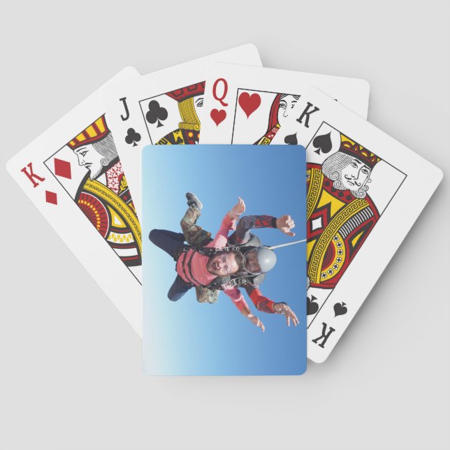 Jeu De Cartes Plaisir Skydiving (dos)