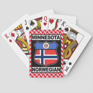 Jeu De Cartes Planche de cartes américaine Minnesotan norvégien
