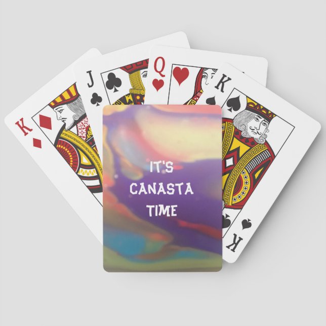 Jeu De Cartes Planche de cartes Canasta (dos)