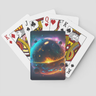 Jeu De Cartes Planète spatiale