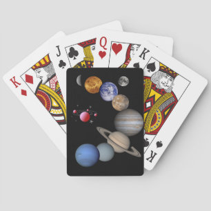 Jeu De Cartes Planètes Jouer Cartes Deck