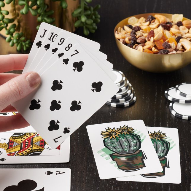 Jeu De Cartes Plante de cactus dans un pot (Créateur téléchargé)