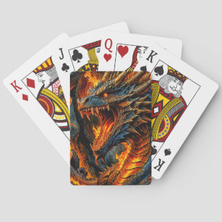 Jeu De Cartes Plaque de carte Dragon Fire