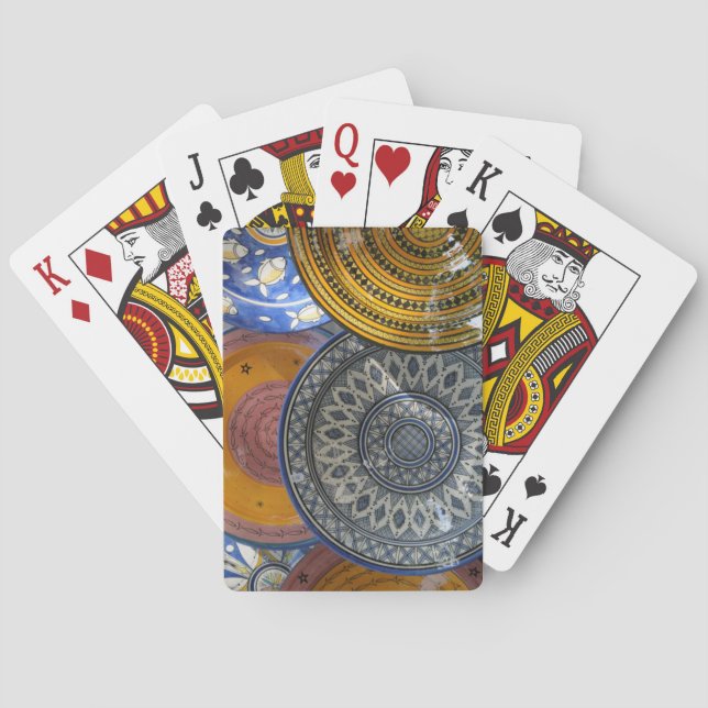 Jeu De Cartes Plaques en céramique (dos)
