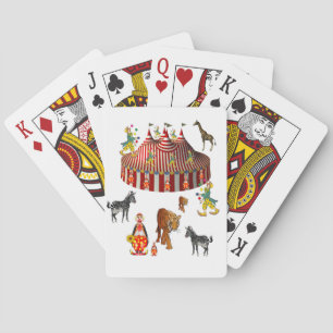 Jeu De Cartes Plateau de carte de jeu de cirque