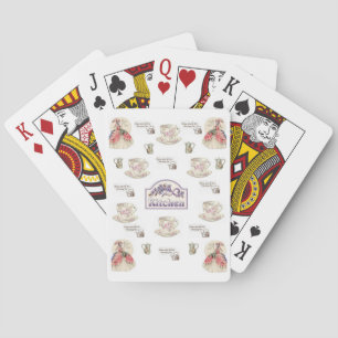 Jeu De Cartes Plateau de carte de jeu de thé