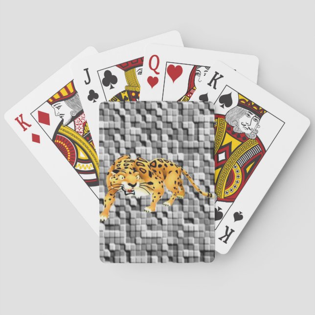 Jeu De Cartes Plateau de carte de jeu de tigre (dos)