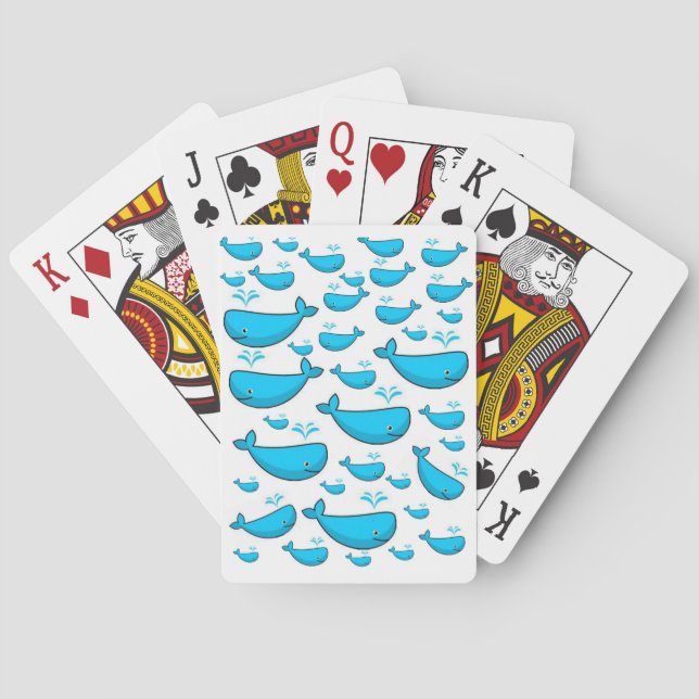 Jeu De Cartes Playeur de baleines (dos)
