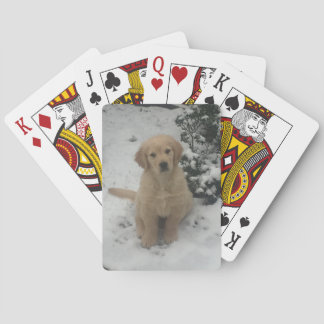 Jeu De Cartes Playing Cards - Festive Golden Retriever