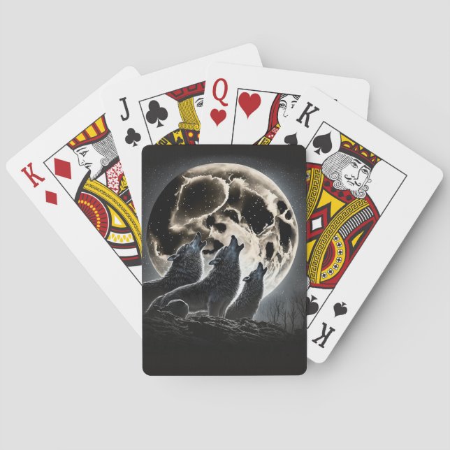 Jeu De Cartes Pleine lune Hoodoo Tarot (dos)