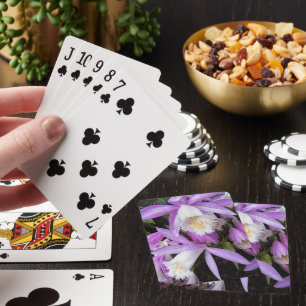 Jeu De Cartes Pleione Windowsill Orchidées Floral