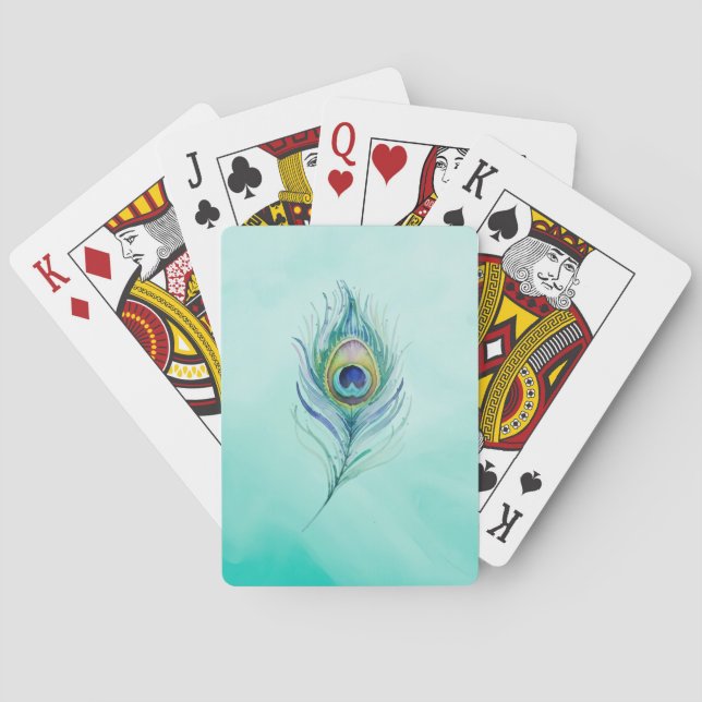 Jeu De Cartes Plume (dos)