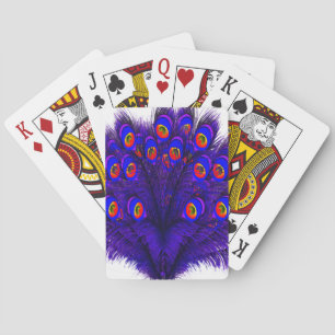 Jeu De Cartes Plumes de paon