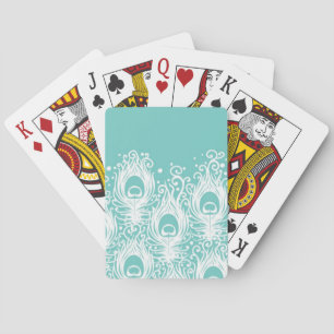 Jeu De Cartes Plumes molles de paon