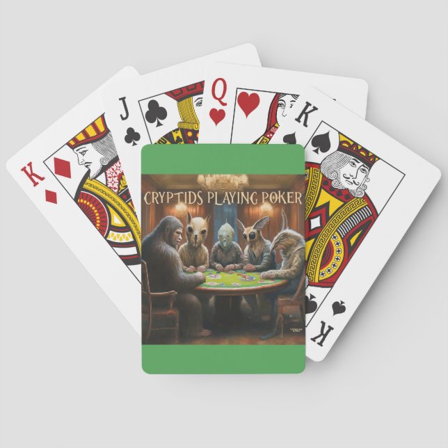 Jeu De Cartes Plus de cryptes en train de jouer (dos)