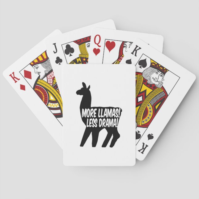 Jeu De Cartes Plus de lamas moins de drame (dos)