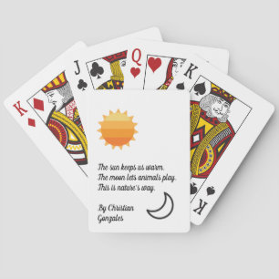 Jeu De Cartes Poème de cartes de Christian