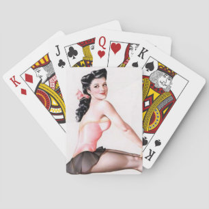 Jeu De Cartes Poignée de Ballerina vers le haut