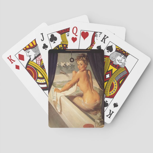 Jeu De Cartes Poignée sale vers le haut (dos)