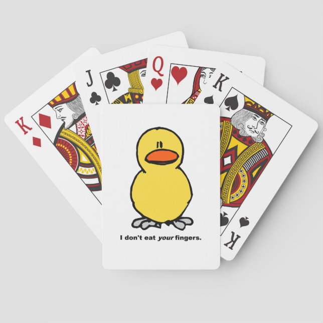 Jeu De Cartes Poignées de poulet - Végétarien (dos)
