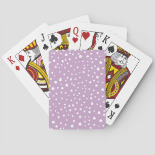 Jeu De Cartes Points Dalmatiens Lilac, Points Dalmatiens, Pots D