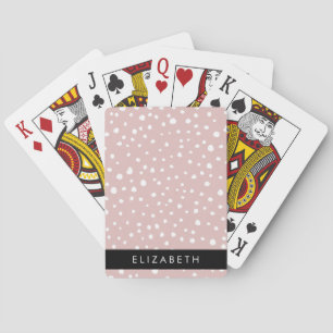 Jeu De Cartes Points Dalmatiens Rose, Points Dalmatiens, Votre N