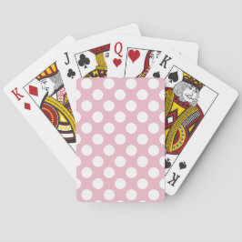 Jeu De Cartes Pois roses, Motif Pointe Polka, Points, Pointe