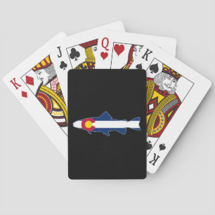 Jeu De Cartes Poisson de truite du Colorado
