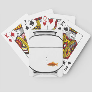 Jeu De Cartes Poisson d'or dans un bol