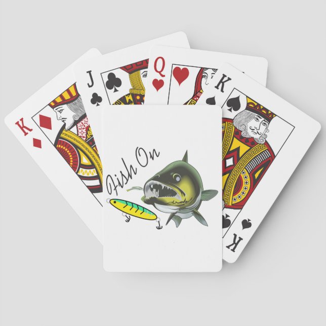 Jeu De Cartes Poisson sur (dos)