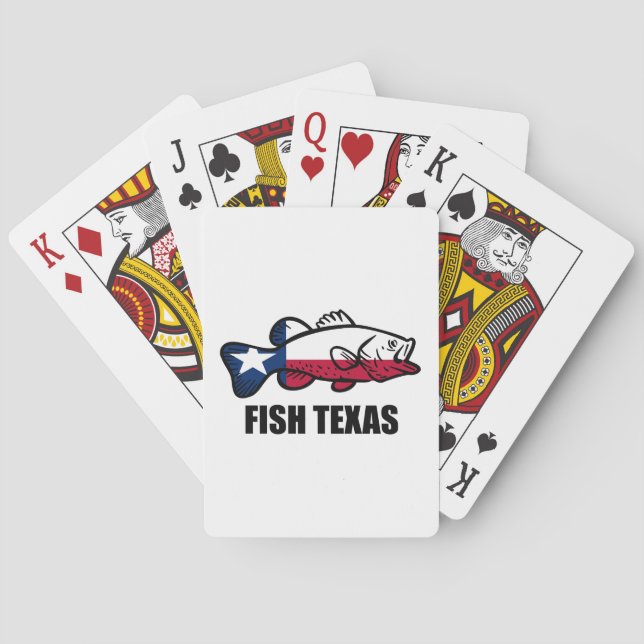 Jeu De Cartes Poisson Texas (dos)