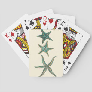 Jeu De Cartes Poisson triplé aquamarine