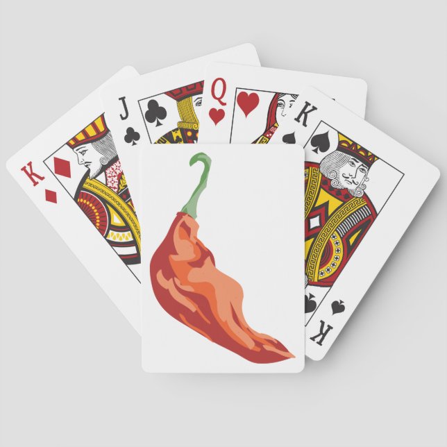 Jeu De Cartes Poivron chaud (dos)
