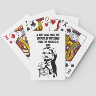 Jeu De Cartes Poker Player Game Cartoon Man Citations comiques A