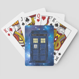 Jeu De Cartes Police bleue Boîte d'appel publique - Royaume-Uni 