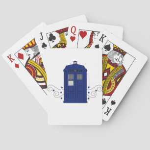 Jeu De Cartes Police Box Éclats Lecture Cartes
