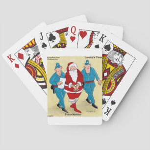 Jeu De Cartes Police Navidad : le Père Noël a été très vilain