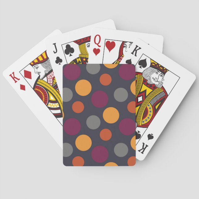Jeu De Cartes Polka dot (dos)