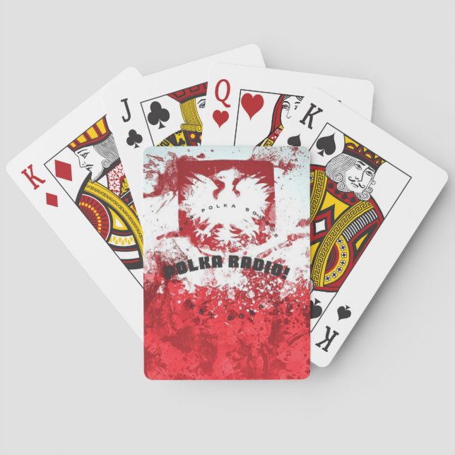 Jeu De Cartes Polka Radio Playing Cards (dos)